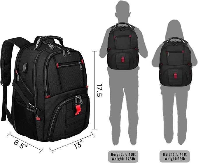 YOREPEK Travel Backpack, Extra Large 50L Laptop Backpacks - Image 7