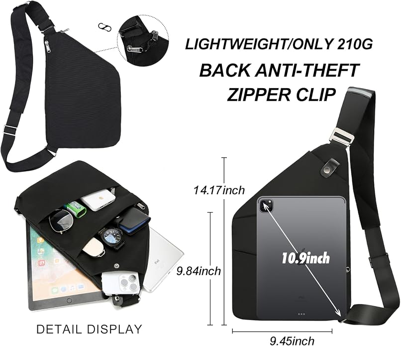 Anti Theft Crossbody Travel Bags - Image 3