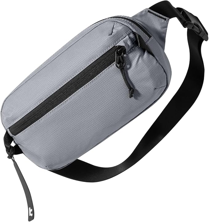 tomtoc 1.5L Sling Bag with RFID Blocking, Crossbody Bag Minimalist Chest by tomtoc