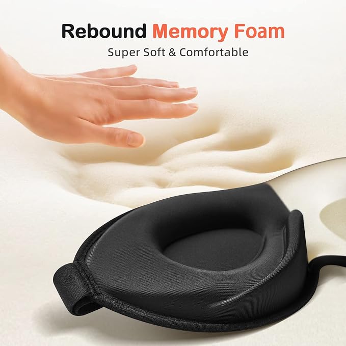 INNELO 3D Contoured Sleep Mask for Side Sleepers - Image 5