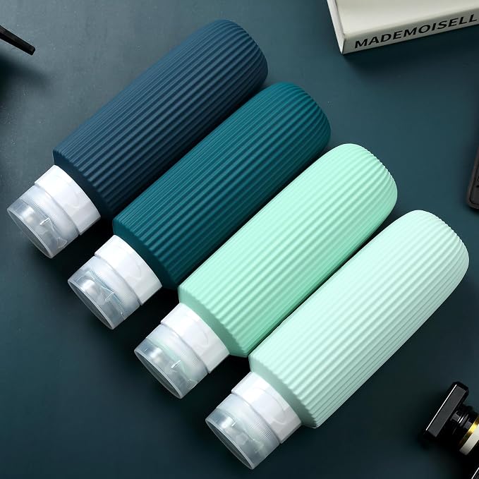 Travel Bottles for Toiletries, Large 6oz Travel Size Containers, BPA Free Leak - Image 8