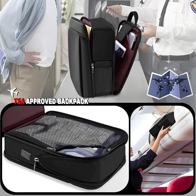 ZINMARK Slim Expandable 15 15.6 16 Inch Laptop Backpack Anti Theft Travel - Image 3