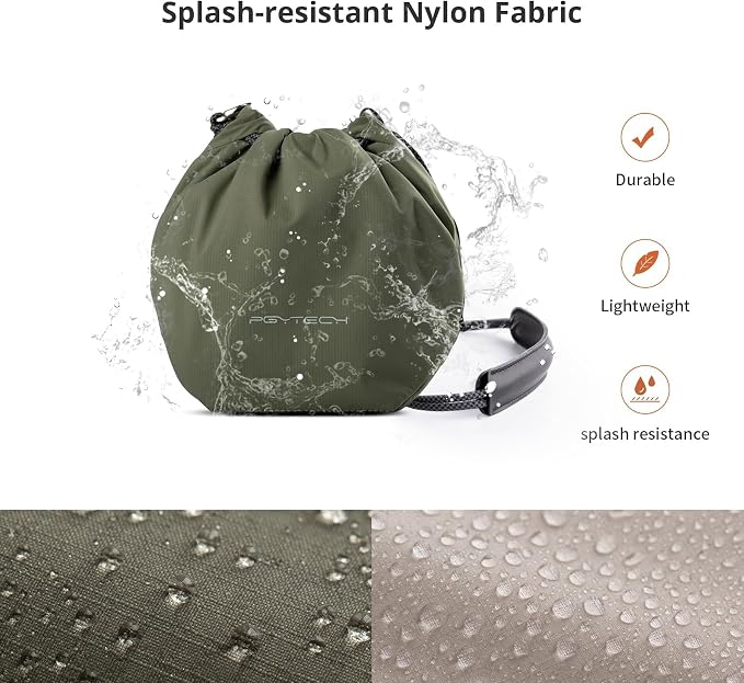 PGYTECH OneGo Drawstring Small Camera Bag, Soft Cute Camera Pouch Handbag - Image 5