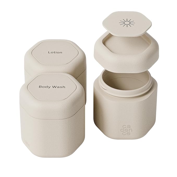 Cadence Travel Containers by KeepYourCadence