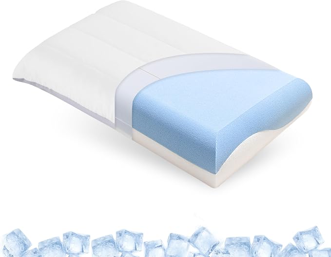 EGOHOME Cooling Memory Foam Pillow by EGOHOME