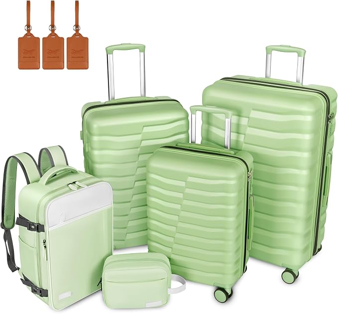 5-Piece Lightweight Luggage by WireHot