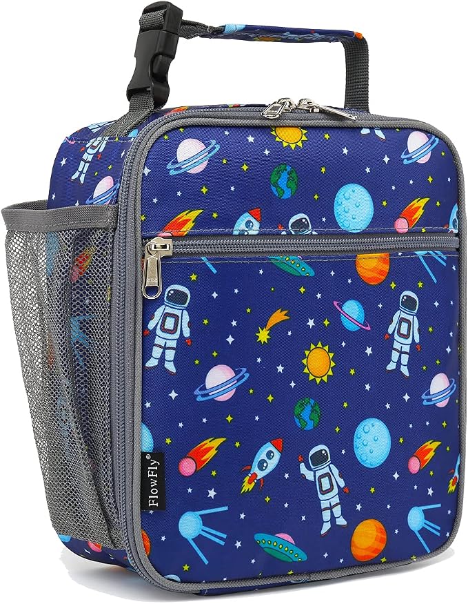 FlowFly Kids Lunch box Insulated Soft Bag Mini Cooler Back to School Thermal by FlowFly