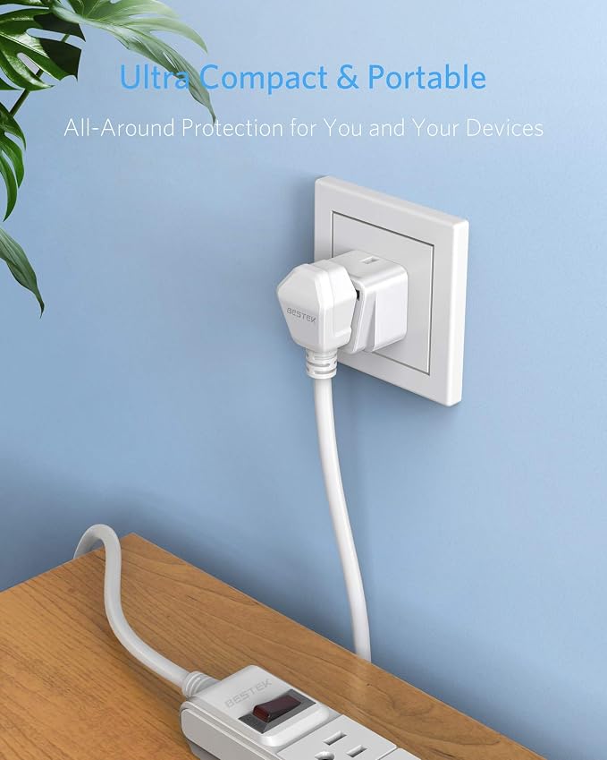 BESTEK Worldwide Travel Plug Adapter Set, Grounded Universal Power Plug Adapter - Image 2