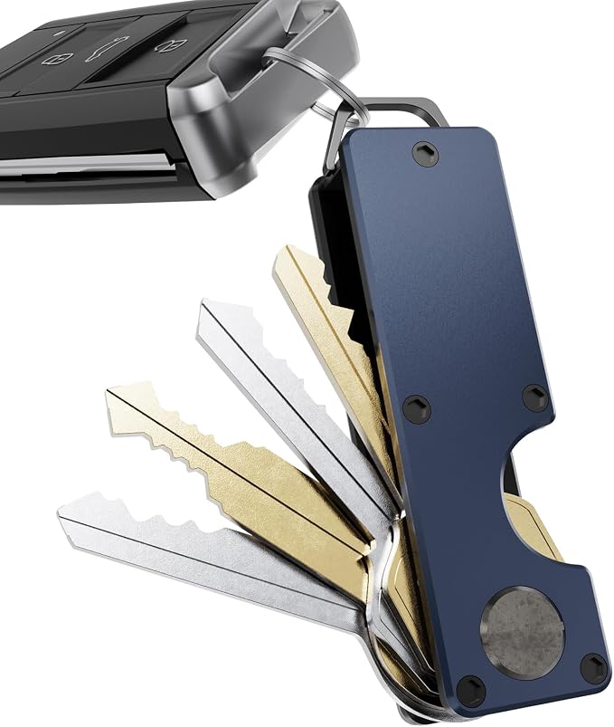 Key Organizer Compact Key Holder Metal Key Chain Minimalist key case key holder - Image 6