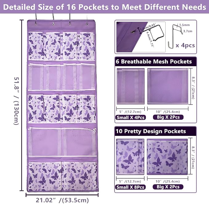 Over the Door Storage Organizer - Image 3