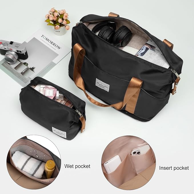 LONG VACATION 3 Piece Carry On Luggage 20 Inch Suitcase - Image 6