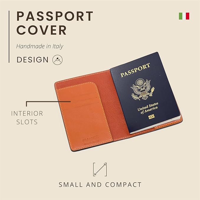Maruse Italian Leather Passport Cover - Image 3