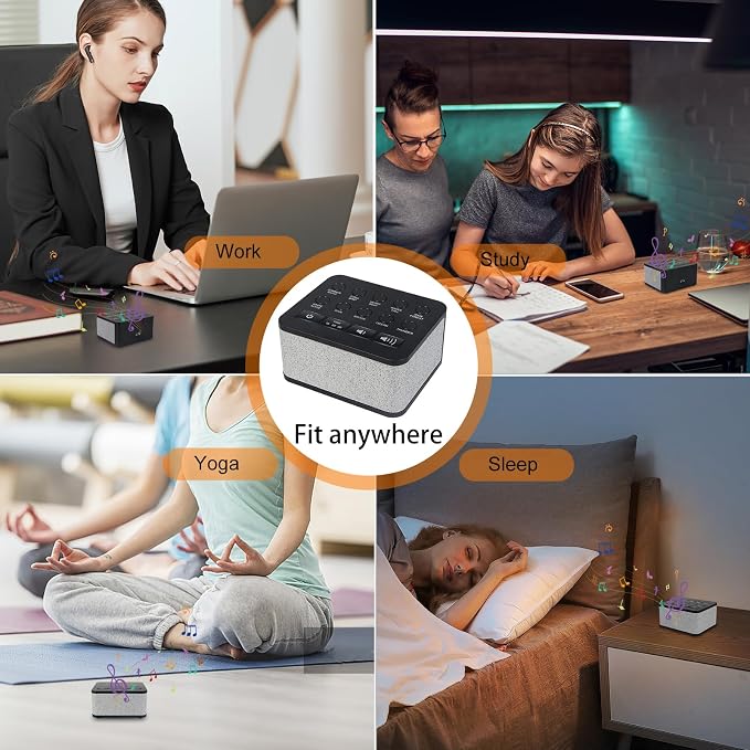 LUXSWAY White Noise Machine, Sleep Sound Machine - Image 4