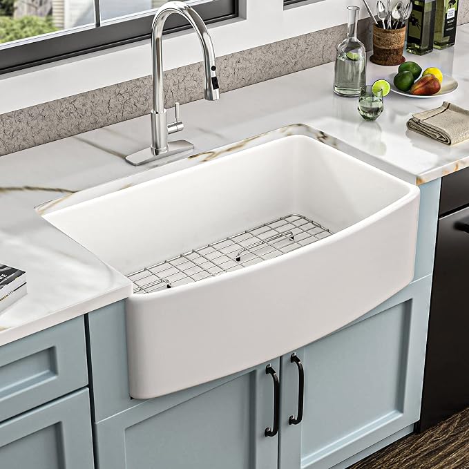 33 White Farm Sink - Image 3