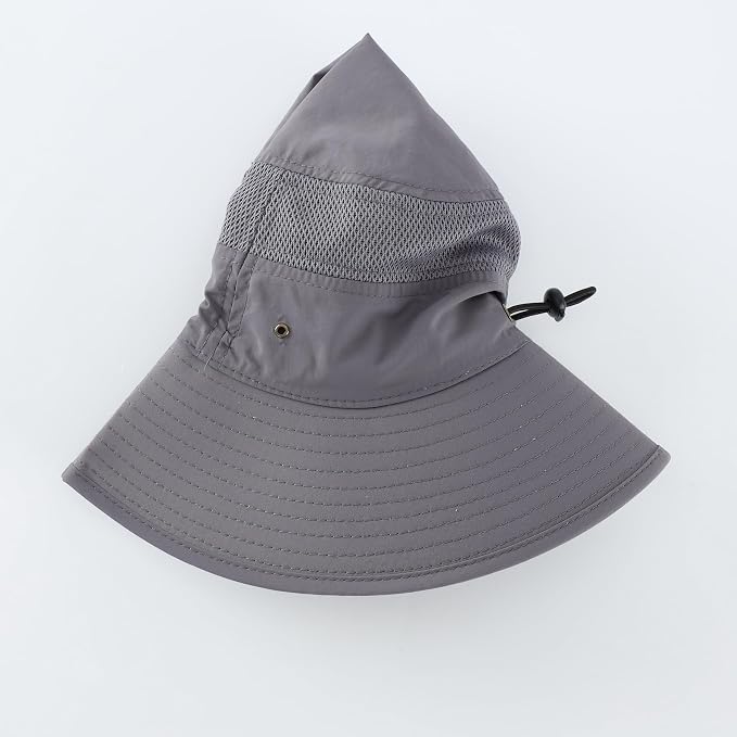 Home Prefer UPF 50+ Men's Sun Hat Wide Brim Bucket Hat UV Protection Hat - Image 8