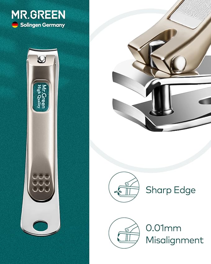 MR.GREEN Nail Clipper 4Pcs Set, Stainless Steel Manicure Pedicure Set, Medical - Image 2