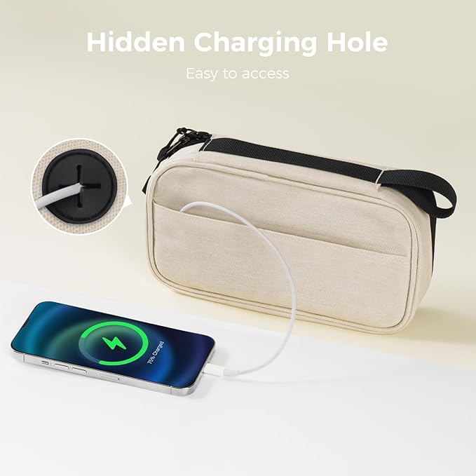 pack all Clear Electronic Organizer, TPU Cable Organizer Bag, Compact Cord - Image 4