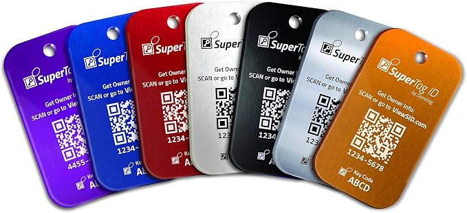 Dynotag® Sentry Series Solid Metal Web Enabled Smart Luggage Tag ID + Steel Loop - Image 6