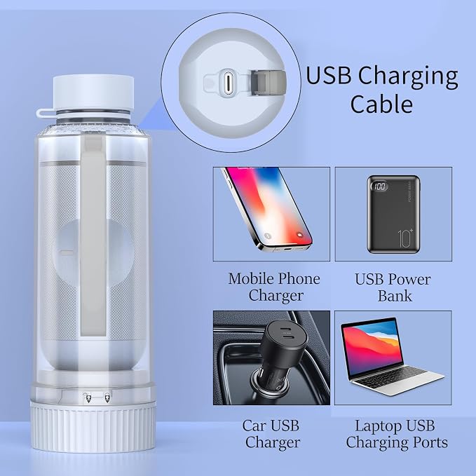 Portable Bidet for Travel, VITCOCO Rechargeable Travel Bidet Handheld Sprayer - Image 4
