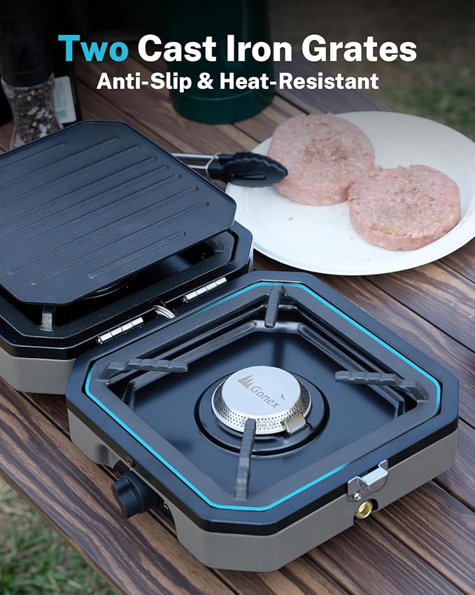 Gonex 2 Burner Propane Camping Stove - Image 7