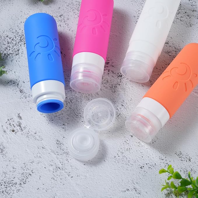 Travel Bottles for Toiletries, TSA Approved Travel Containers 3oz Leak Proof - Image 3