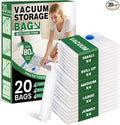 Vacuum Storage Bags, Comforters, Pillows-4 Jumbo+4 Large+4 Medium+4 Small+4 by FUNFERY