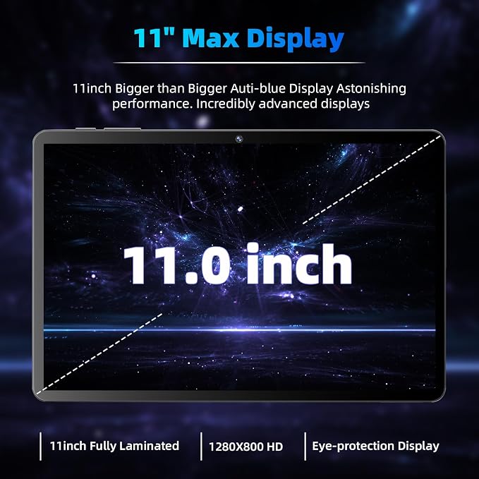 2025 Upgraded Android 14 Tablet, 11inch Tablet PC, Support Face Unlock - Image 5
