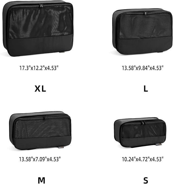 4 Piece Compression Packing Cubes - Image 5
