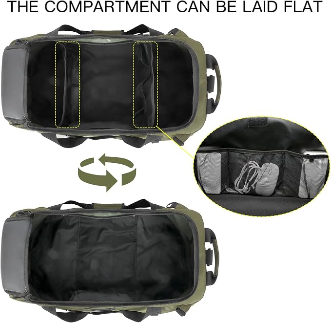 TUGUAN Extra Large Travel Duffle Bag Backpack - Image 5