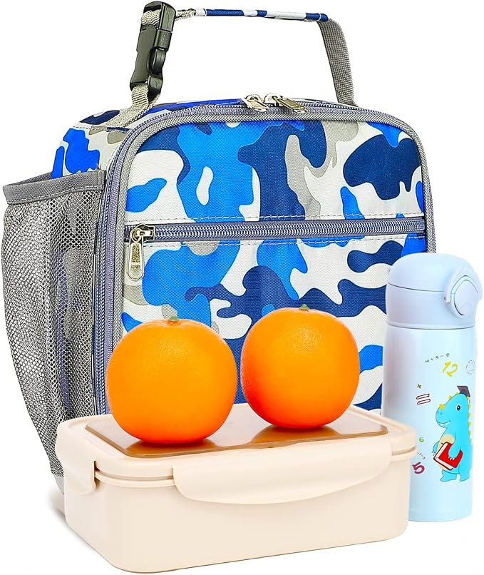 FlowFly Kids Lunch box Insulated Soft Bag Mini Cooler Back to School Thermal - Image 7