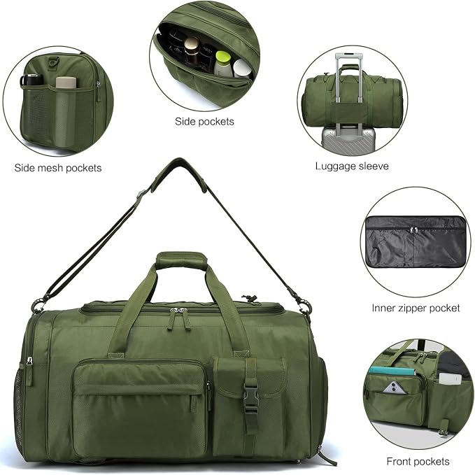 Lyweem Large Duffle Bag Backpack - Image 5