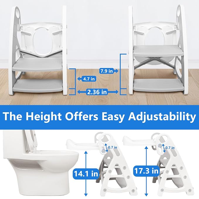 Potty Training Seat: 2 in 1 Design Potty Seat - Image 6