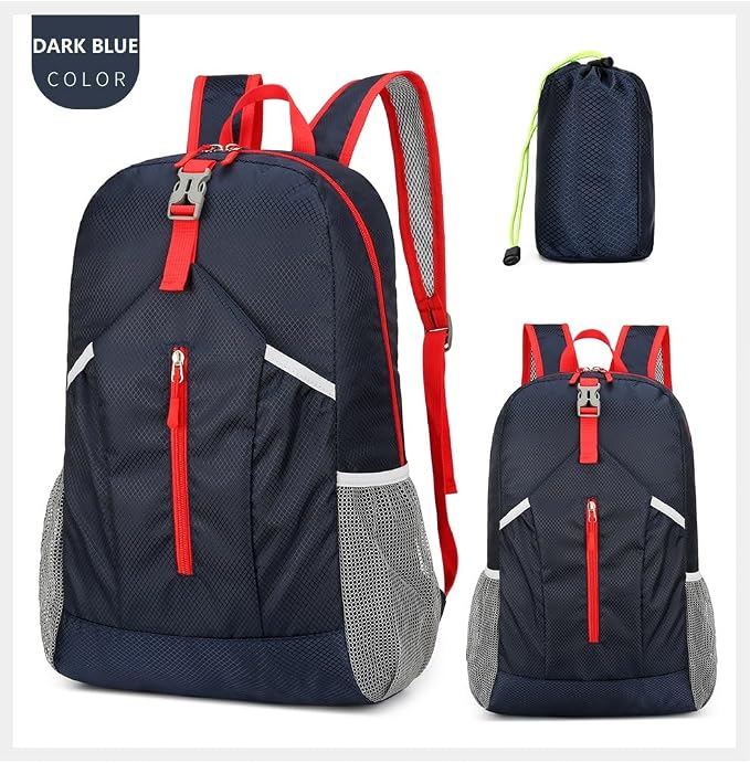 25L Hiking Backpack Foldable Sports Daypack Camping Collapsible Bag Water - Image 2