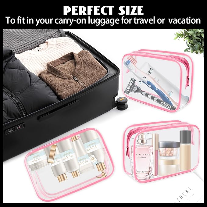 16-Piece Makeup Bags, Waterproof Toiletry Bag Carry Pouch Portable Cosmetic Bag - Image 7