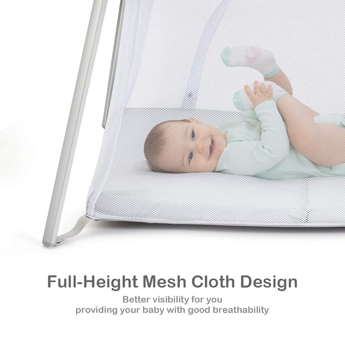 BABY JOY 2 in 1 Travel Crib - Image 8
