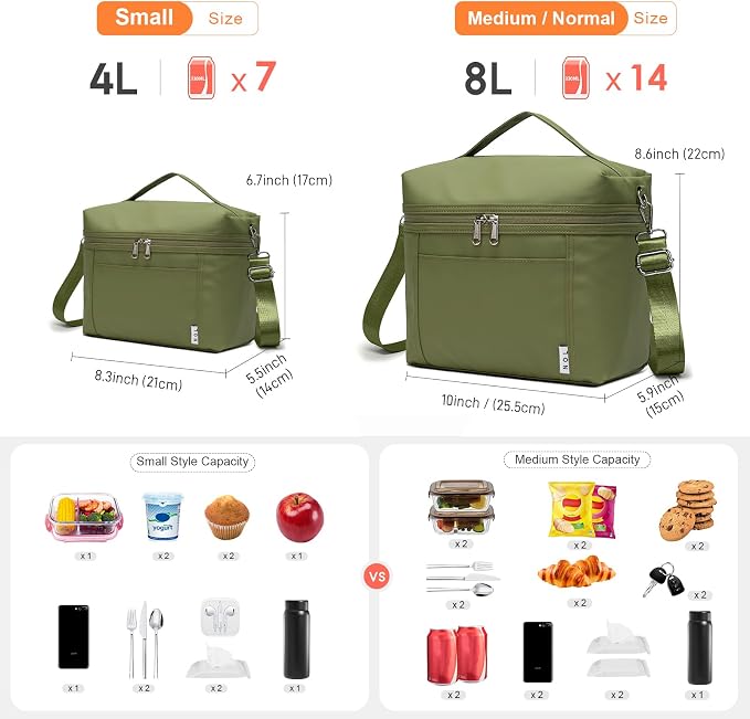 NOL Natural Organic Lifestyle Insulated Lunch Bags - Image 2
