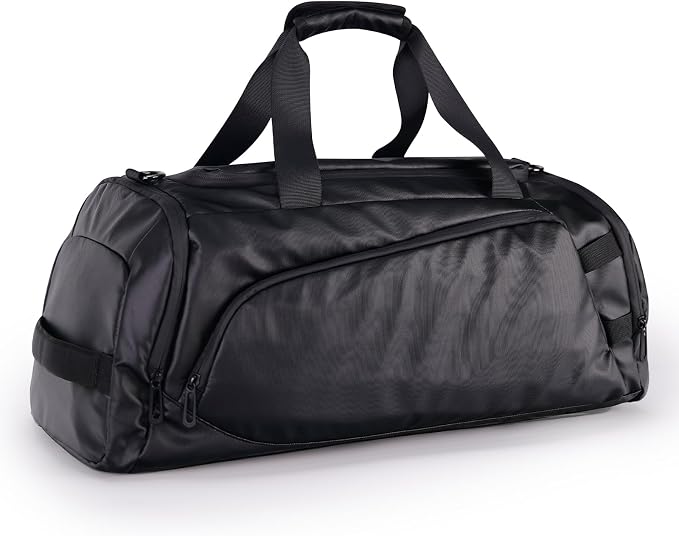 Duffle Bag for Travel, Carry on Gym Bag for Men, Waterproof Sport Bags by reeyee