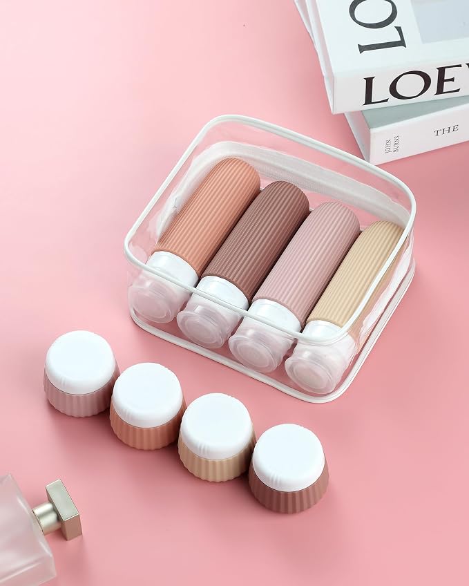 Travel Bottles - 8 Pack, TSA Approved 3 oz Travel Containers - Image 5