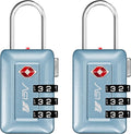 BV TSA Accepted Luggage Travel Lock, Set-Your-Own Combination Lock by BV