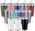 MEWAY 20oz Tumbler 12 Pack Double Wall Vacuum Insulated Travel Mug Bulk by MEWAY