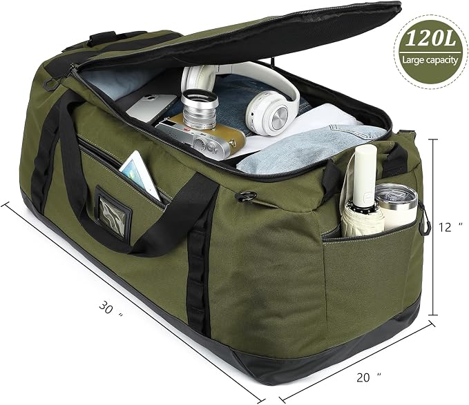TUGUAN Extra Large Travel Duffle Bag Backpack - Image 7