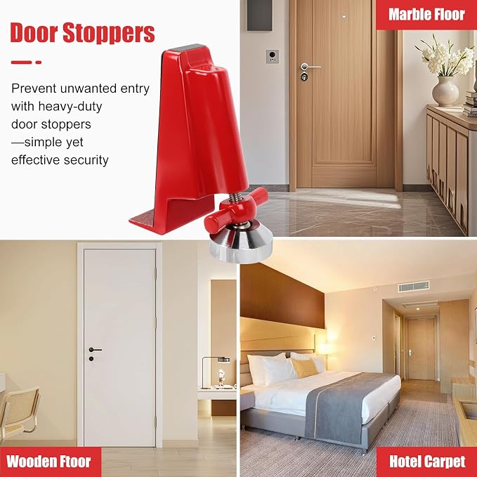 Door Stoppers Security, Portable Door Lock Brace - Image 8