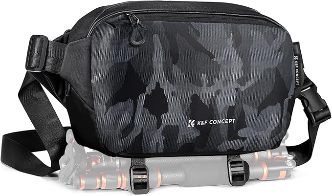 K&F Concept 2 in 1 Sling Bag Everyday Shoulder Bag & Multifunction Photography by KFCONCEPT
