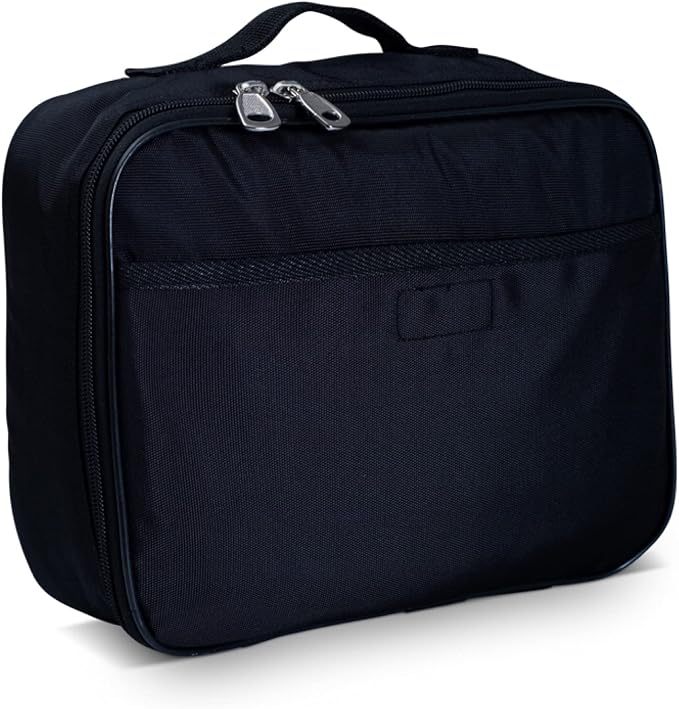 Fenrici Black Lunch Box for Boys, Women Insulated Lunch Bag, Soft Sided by FENRICI