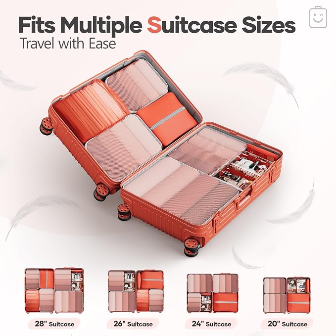 Veken 9/11 Set Compression Packing Cubes - Image 8