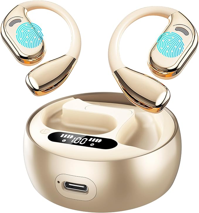 Wireless Earbuds, Real-Time AI Translation Earbuds, 144 Languages Language by Srotek