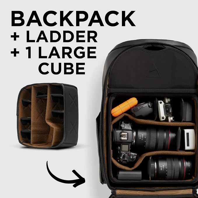 NOMATIC Peter Mckinnon Camera Pack 25L, & Large Camera Cube - Image 2