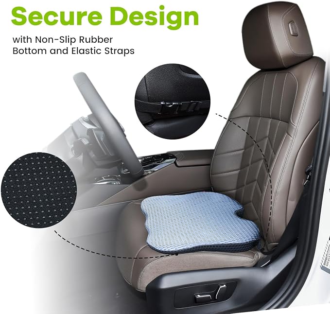 Soft Dense Memory Foam Car Seat Cushion - Image 6
