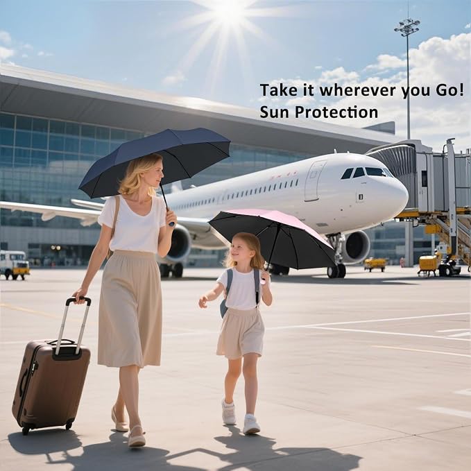 BAODINI Travel Mini Umbrella for Purse - Image 6