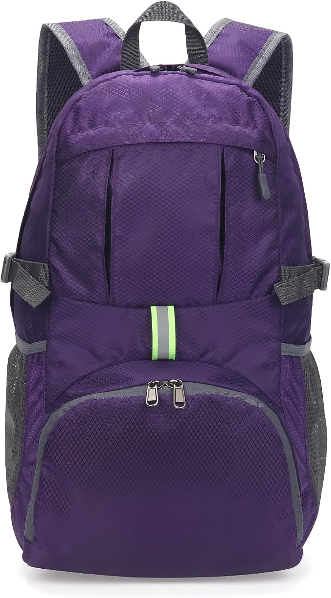 Yaopeing Lightweight Backpack, 25L Foldable Hiking Packable, Water Resistant by Yaopeing